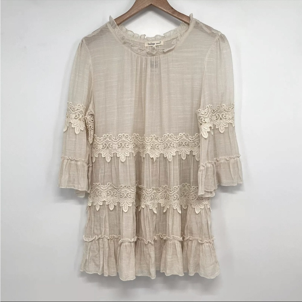 Indigo Soul top size L